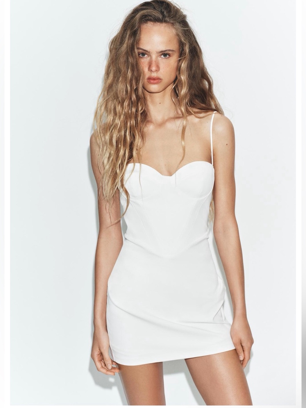 ZARA MINI STRAPPY DRESS
